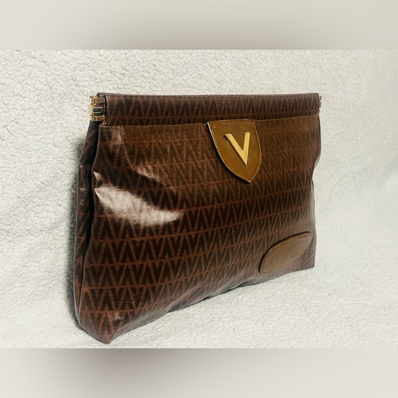 Mario Valentino Monogram Clutch - Picture 2 of 10